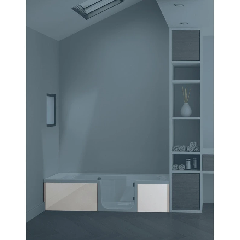 Tablier De Baignoire En Niche L.90 X L.160 Cm Kinedo 160 Cm Modèle Droit 1 Tablier De Baignoire En Niche L.90 X L.160 Cm Kinedo 160 Cm Modèle Droit