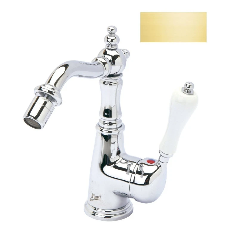 Mitigeur De Bidet Or Mat, MARTI 1921 Majestic 1 Mitigeur De Bidet Or Mat, MARTI 1921 Majestic