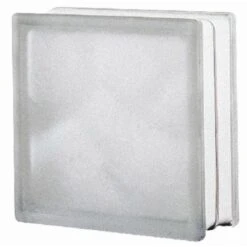 Brique De Verre, Transparent Ondulé Satiné