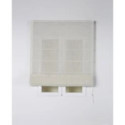 Store Bateau Vinci Lin, Beige H.190 X L.45 Cm