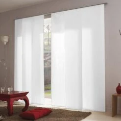 Panneau Japonais Mesh, Blanc, H.250 X L.50 Cm