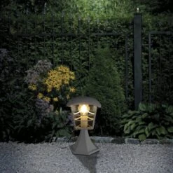 Borne Extérieure E27 Max 60W Blanc Palama INSPIRE