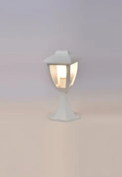 Borne Extérieure E27 Max 60W Blanc Estrella