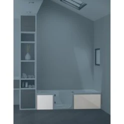 Tablier De Baignoire En Niche L.90 X L.160 Cm Duo Kinedo Modèle Gauche, KINEDO