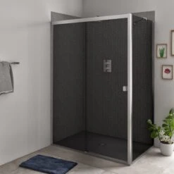 Douche Neo, Avec Receveur Kioto2 Gris 90X140 Cm