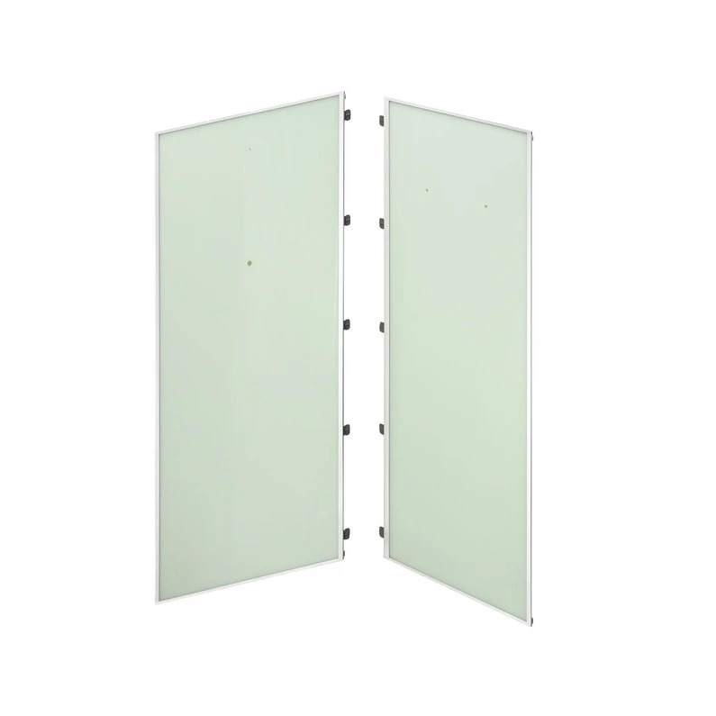 2 Panneaux De Fond Blanc L.90 Et L..120 Cm, Version Droite, Quad 1 2 Panneaux De Fond Blanc L.90 Et L..120 Cm, Version Droite, Quad