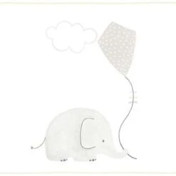 Frise Intissé My Little World éléphant X L.5 M, Beige