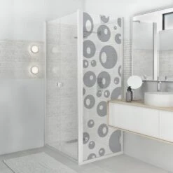 Sticker Paroi De Douche 100x200cm Bulles, PLAGE