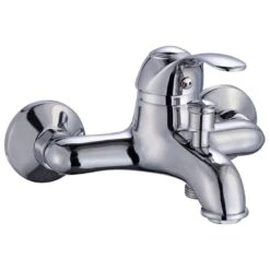 Mitigeur Mécanique De Baignoire Chromé Brillant, ROUSSEAU Glenan