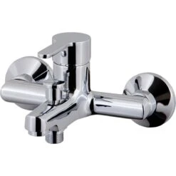 Mitigeur Mécanique De Baignoire Chromé Brillant, LAGGI Spoleto