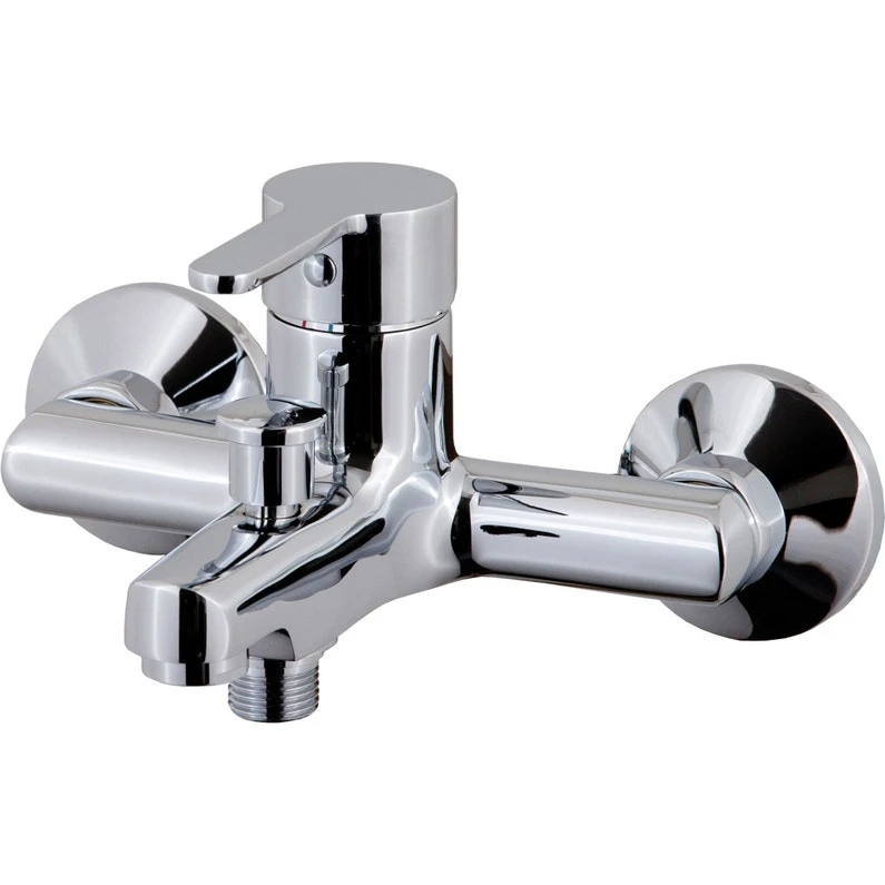 Mitigeur Mécanique De Baignoire Chromé Brillant, LAGGI Spoleto 1 Mitigeur Mécanique De Baignoire Chromé Brillant, LAGGI Spoleto