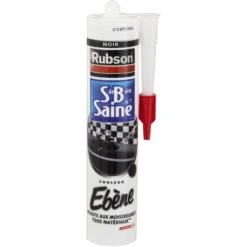Silicone D’étanchéité, RUBSON, Cuisine Et Bain, Noir