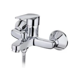 Mitigeur Mécanique De Baignoire Chrome Chromé, ESSEBAGNO Pole