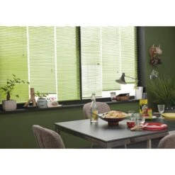 Store Vénitien Pvc, Vert-vert N°5, L.100 X H.175 Cm
