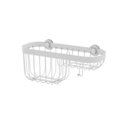 Panier De Bain Douche Combiné à Ventouser, White 0, Neo