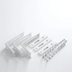 Lot De 3 équerres Murales Blanc Pour Tout Type De Store, 6 à 16 Cm