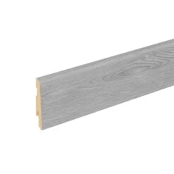 Plinthe, Gris Clair Décor N°43, H.7.8 X L.2.2 M X Ep.14 Mm