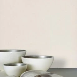 Papier Peint Intissé Lisse Mat Blanc