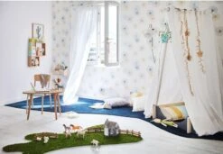 Papier Peint Vinyle Sur Intissé Solane Multicolore