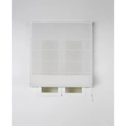 Store Bateau Forum Polyester, Blanc H.250 X L.80 Cm