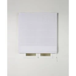 Store Bateau Loneta Coton, Blanc H.250 X L.100 Cm