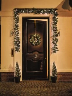 Guirlande Extérieure Clignotante, Lumière Blanc Froid, LED Integrada 3.2 W, Noir