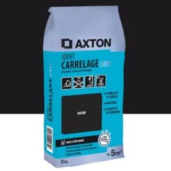 Joint, Poudre AXTON Easy Noir 2 Kg, 5 M²