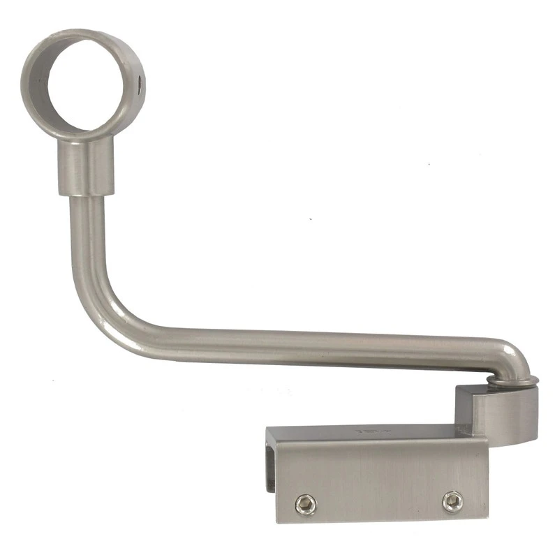 Lot De 2 Supports Sans Perçage Tringle à Rideau Cosy, 20 Mm Chromé Brossé IB+ 1 Lot De 2 Supports Sans Perçage Tringle à Rideau Cosy, 20 Mm Chromé Brossé IB+