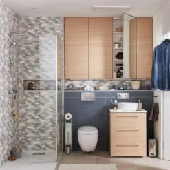 Vasque à Poser Céramique Diam.35 Cm Blanc Tube -Maison Série Magasin 6 3