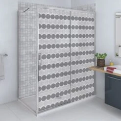 Sticker Paroi De Douche 100x200cm Perles Tahitiennes, PLAGE