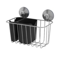 Panier De Bain / Douche à Visser, Chromé, Remix