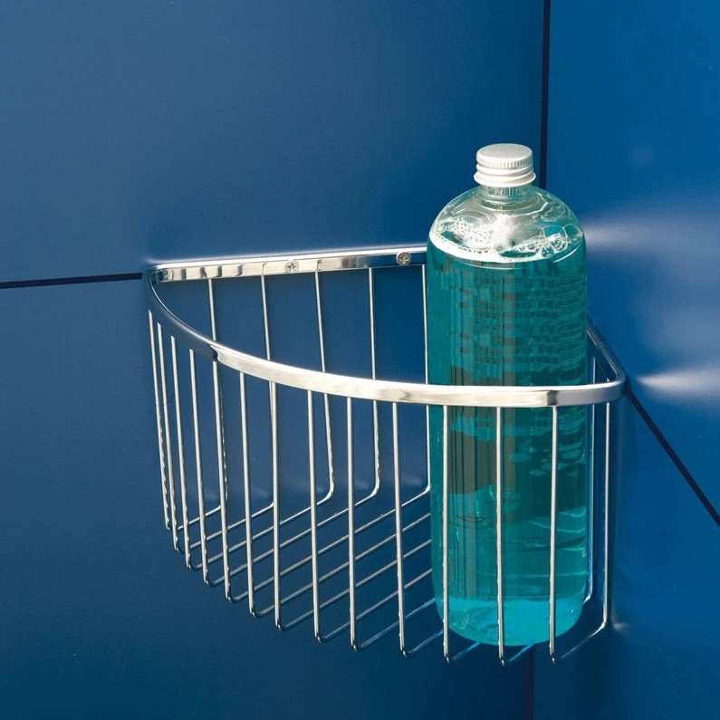 Etagère De Bain / Douche D’angle à Visser, Chromé, Hotel 3 Etagère De Bain / Douche D’angle à Visser, Chromé, Hotel – Image 3