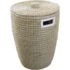 Panier à Linge Fibre Végétale Phuket, Naturel, L.40 X H.52 X P.40 Cm