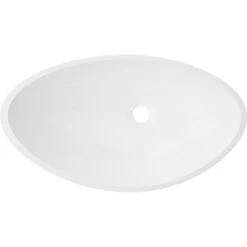 Vasque à Poser Résine De Synthèse L.56.4 X P.32.3 Cm Blanc Shila -Maison Série Magasin 70623833 4 0 5343976 v 000100000000