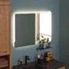 Miroir Lumineux Avec éclairage Intégré, L.90 X H.65 Cm Neo Shine