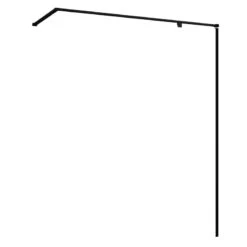 Profilé Mural + Barre De Stabilisation, Noir, Eliseo