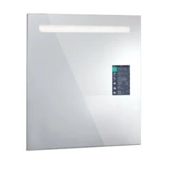 Miroir Lumineux Avec éclairage Intégré, L.60 X H.75 Cm Miralite Connect