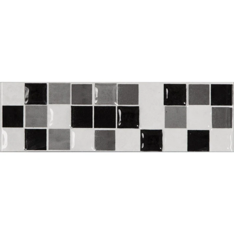 Lot De 5 Listels Primo Gris/noir/blanc, L.3 X L.20 Cm 1 Lot De 5 Listels Primo Gris/noir/blanc, L.3 X L.20 Cm