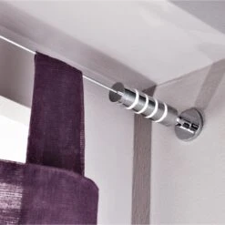 Kit Complet Câble Pour Mur Et Plafond Platinium, Chromé, L.5 M