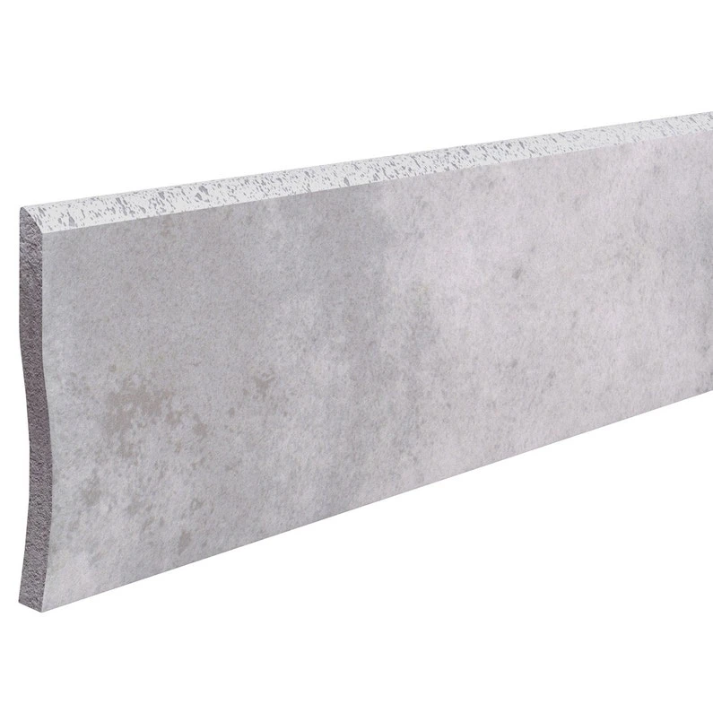 Lot De 4 Plinthes, Gris Foncé Romanciere, H.0.8 X L.0.3 M X Ep.8 Mm 1 Lot De 4 Plinthes, Gris Foncé Romanciere, H.0.8 X L.0.3 M X Ep.8 Mm