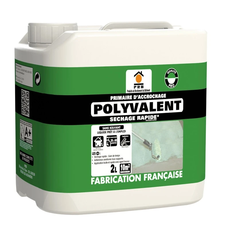 Primaire D’accrochage, PRB, 10 M², 2L 1 Primaire D’accrochage, PRB, 10 M², 2L