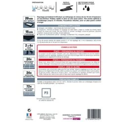 Ragréage Axton De Sol Gris 5m² AXTON, 25 Kg