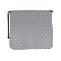 Dérouleur Papier Toilette Acier Avec Couvercle, Gris