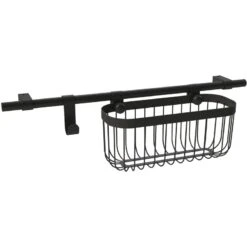 Barre En Métal 1 Barre Fixe Credence Black N°0 7 Barre En Métal 1 Barre Fixe Credence Black N°0 -Maison Série Magasin 82000019 4 0 5794466 h 000100000000