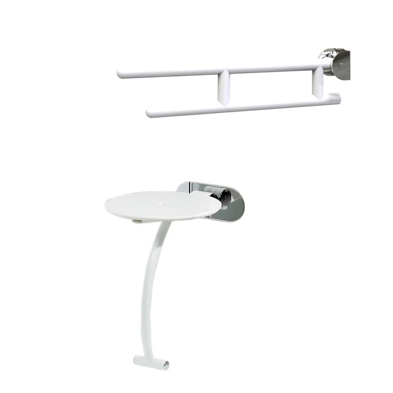 Cabine De Douche L.32 X L.32 Cm Blanc, Serenity Pack Accessibilite 1 Cabine De Douche L.32 X L.32 Cm Blanc, Serenity Pack Accessibilite