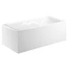 Tablier De Baignoire D’angle Blanc L.170 Fix Alu 170×75, ALLIBERT