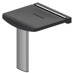 Siège De Bain Noir Inox