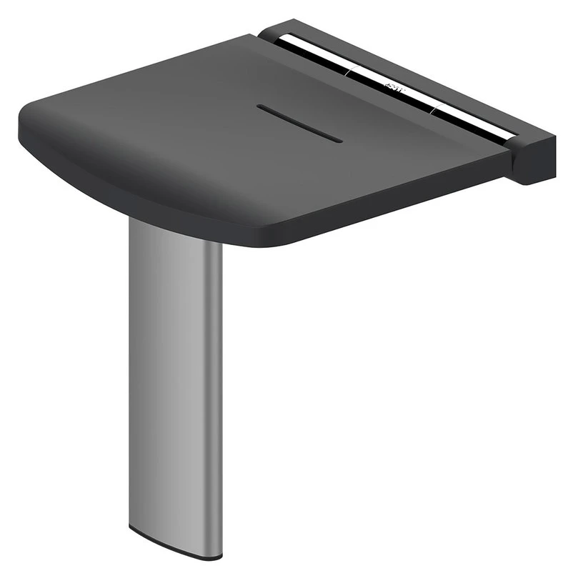 Siège De Bain Noir Inox 1 Siège De Bain Noir Inox