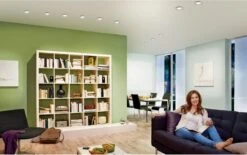 Kit 1 Spot à Encastrer Orientable BBC GU10 Nova, 4000K Carré Blanc