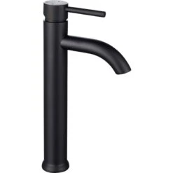 Mitigeur De Lavabo Noir Mat, ROUSSEAU Ilo